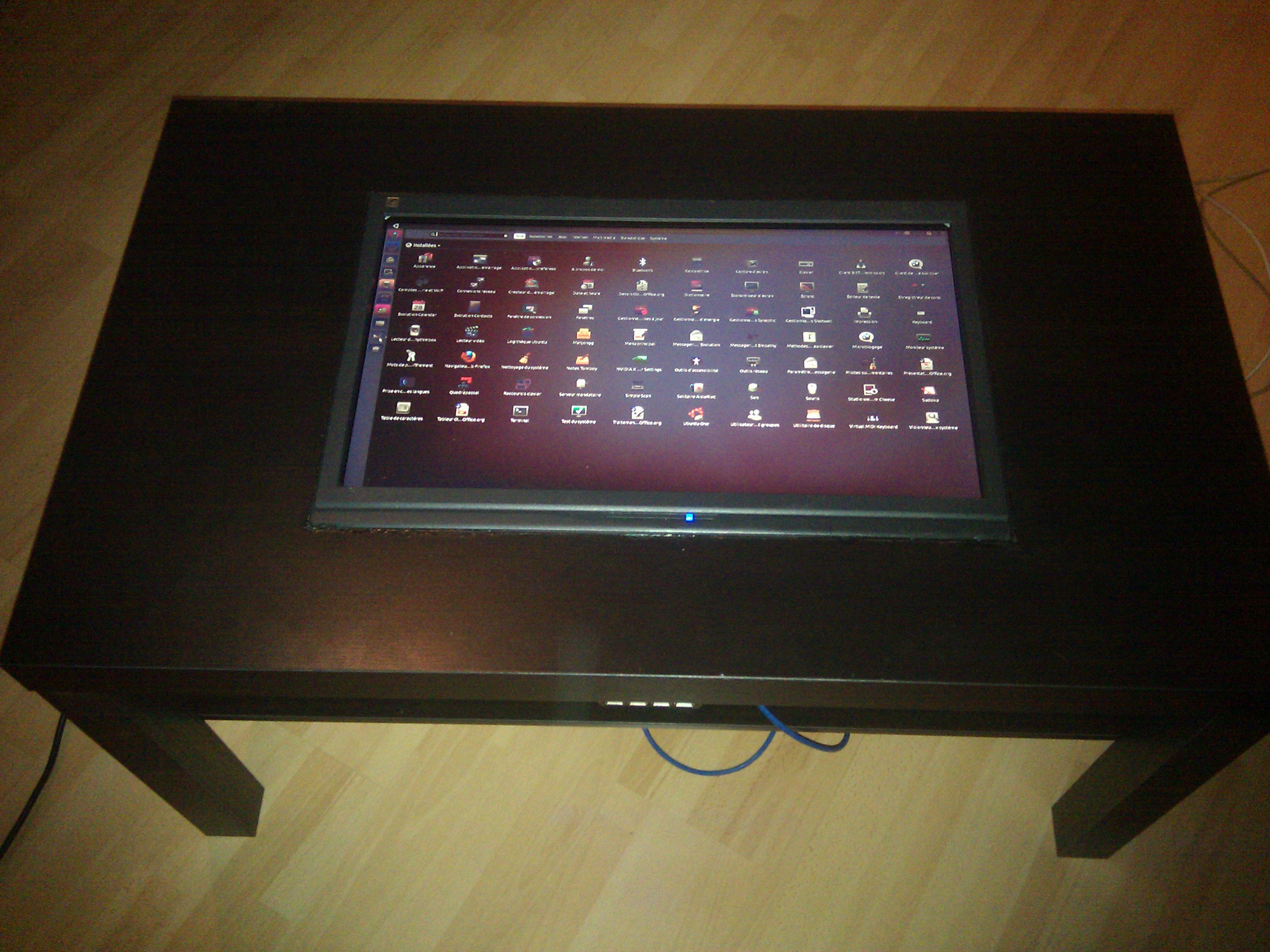 Table de salon tactile (2011)